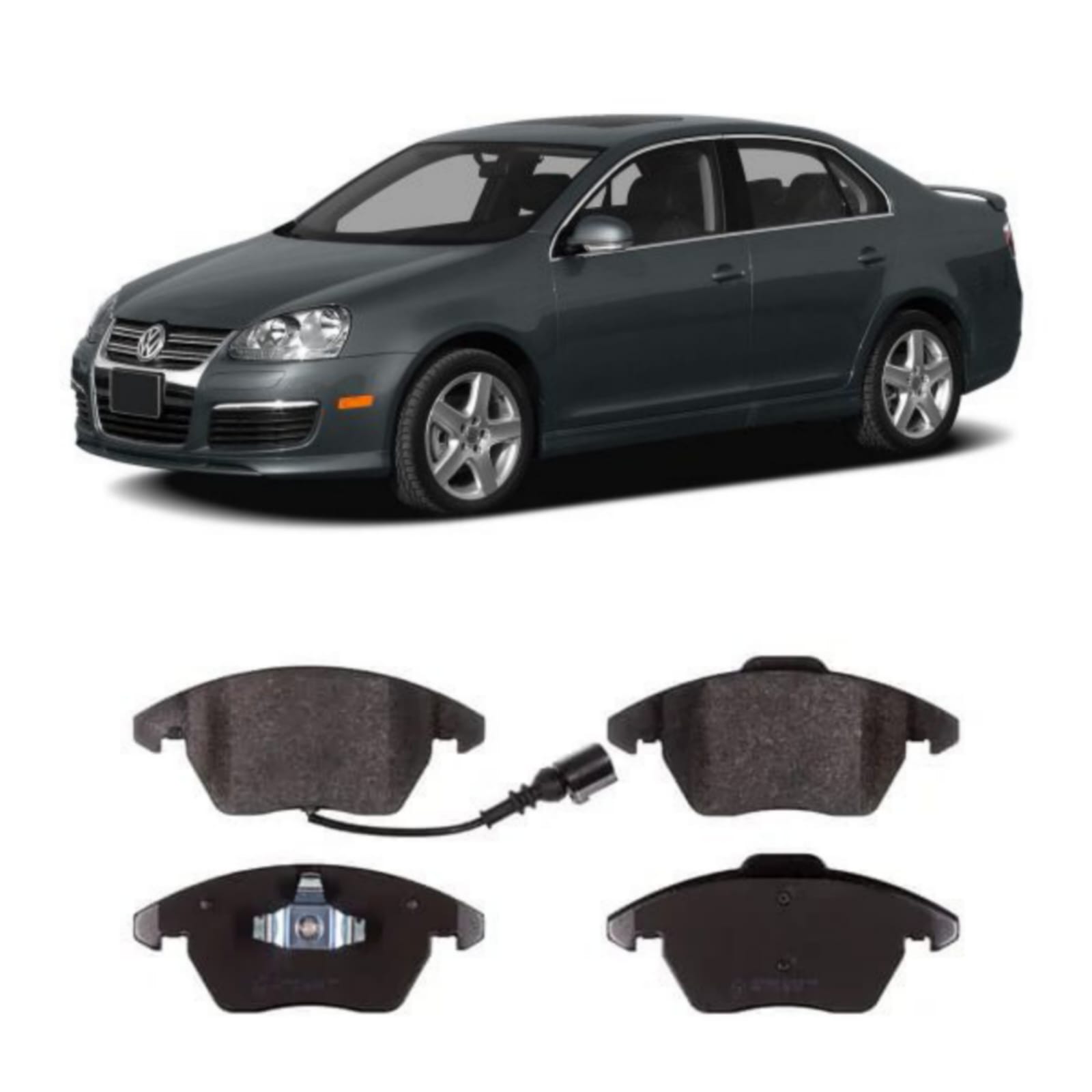 Balatas Delanteras VW Bora Audi 2008-2017 | GZU D1107-8212