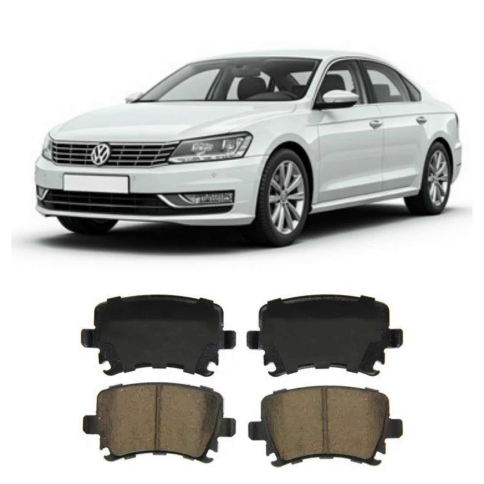 Balatas Traseras VW Passat 2003-2020 | GZU D1108-8213