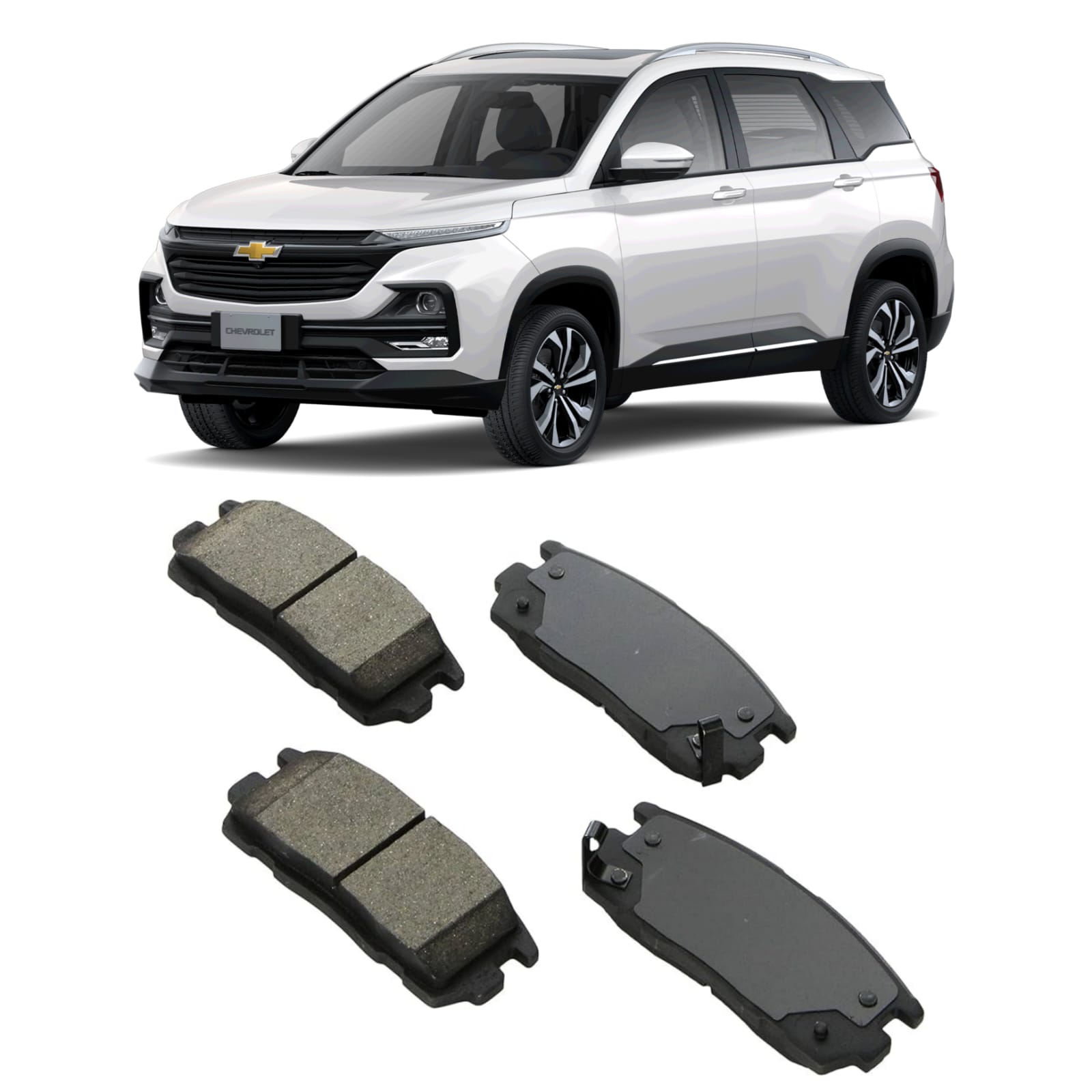 Balatas Traseras Chevrolet Captiva 2004-2017 | GZU D1275-8391