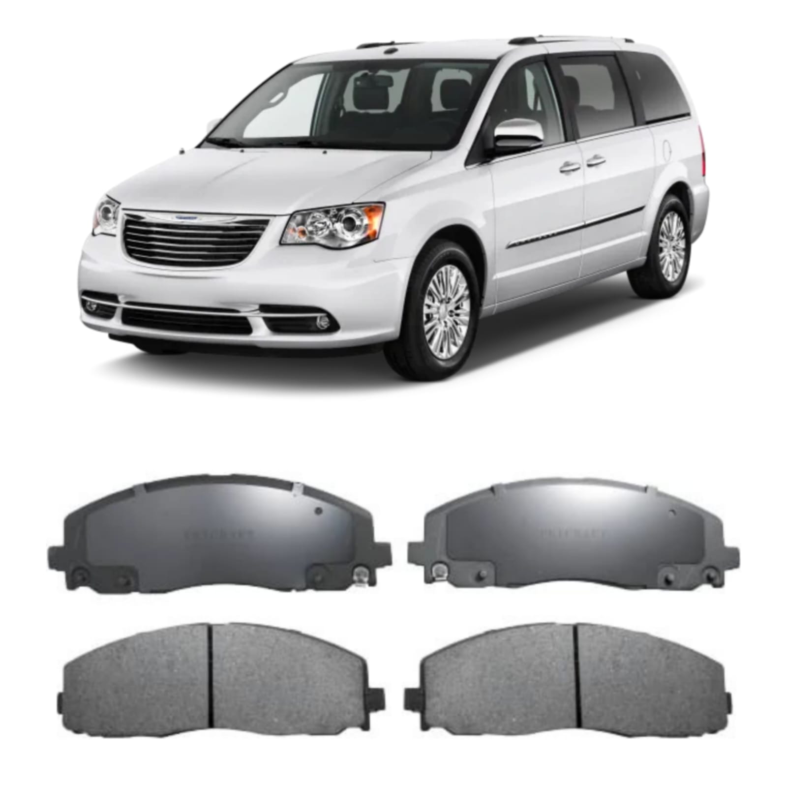 Balatas delanteras Chrysler / Dodge | GZU D1589-8800