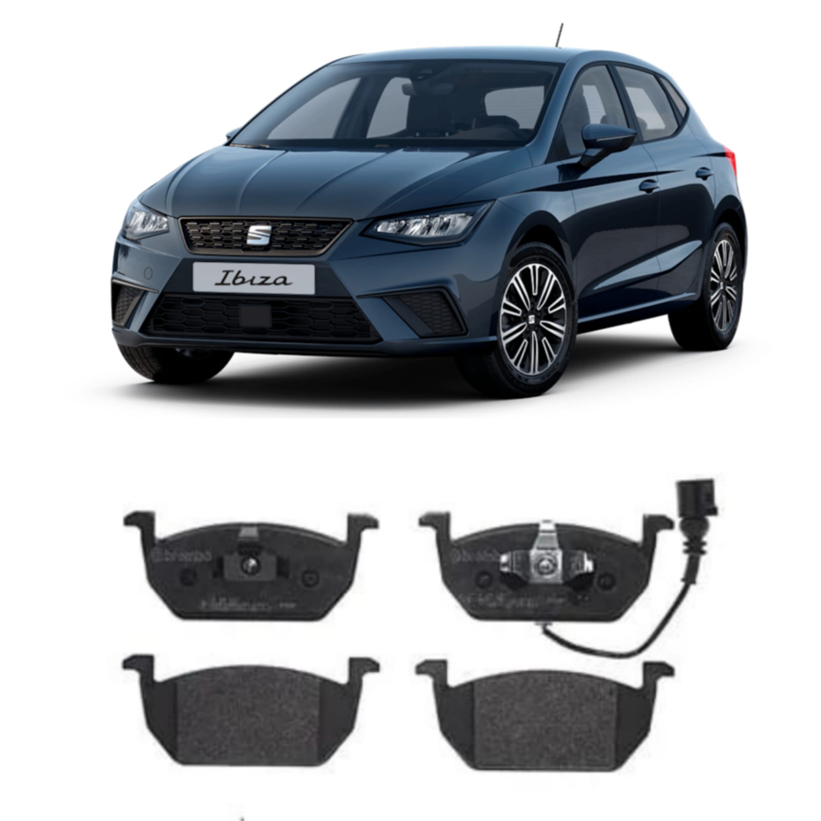 Balatas Delanteras VW Seat Ibiza 2006-2023 | GZU D1968-9193